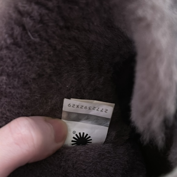 UGG Jackee Knot Sparkle Boots Stormy Grey - Picture 9 of 16